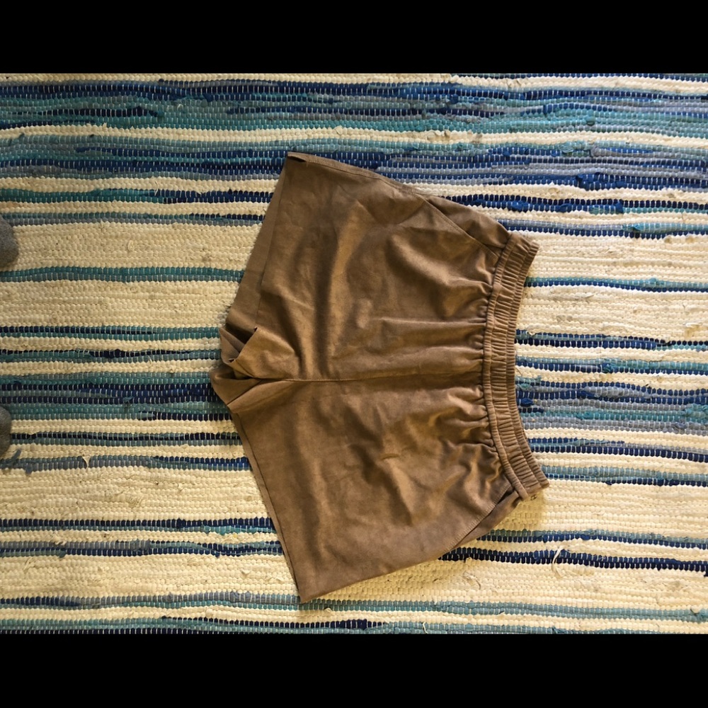 Suede Aritzia Short